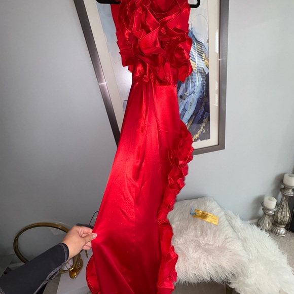 Bronx and Banco Scarlet Ruffle Dress - Picture 5 of 14